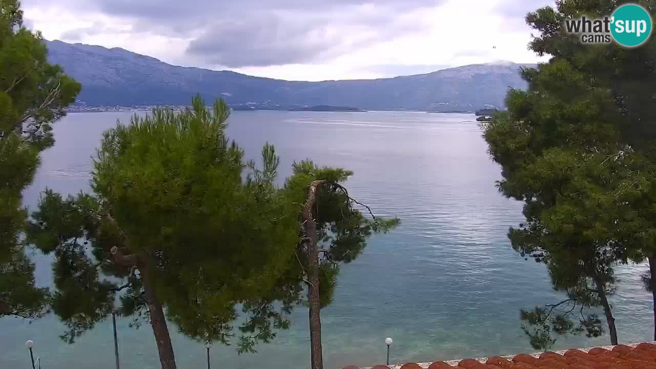 Lumbarda Resort camera en vivo Korčula