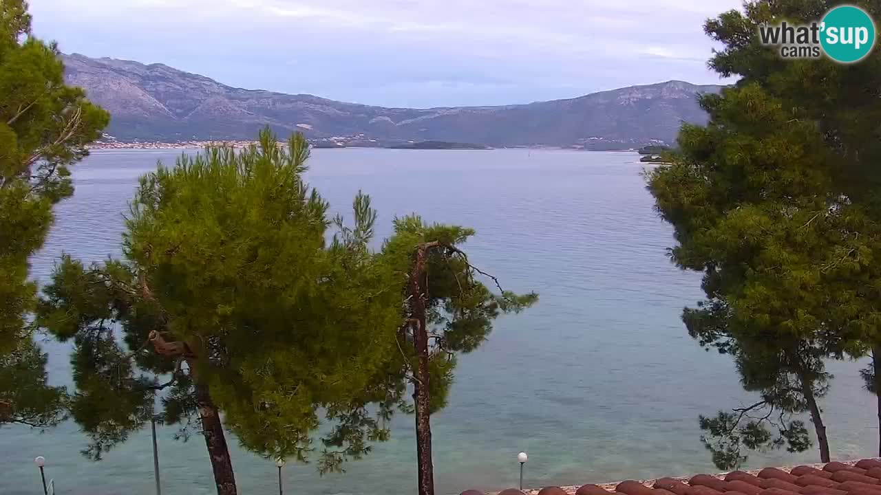 Lumbarda resort Webcam Korčula