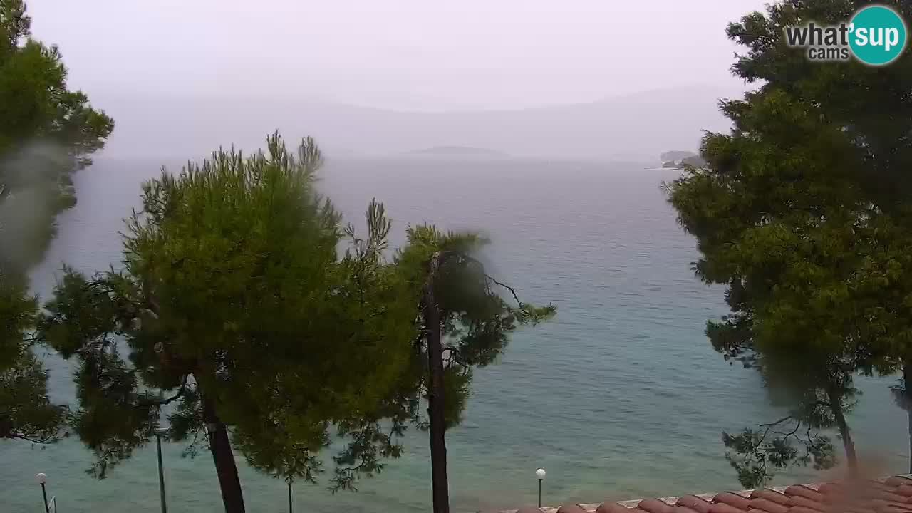 Lumbarda resort Web Kamera Korčula