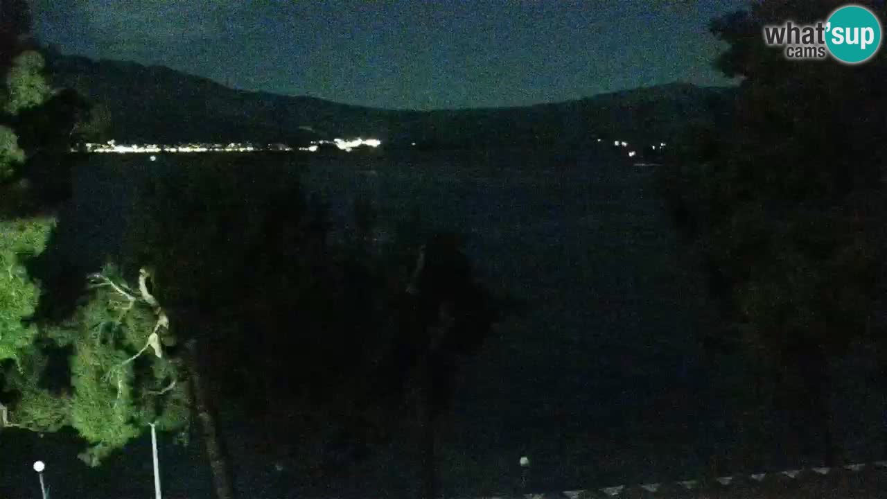 Lumbarda resort Spletna kamera Korčula