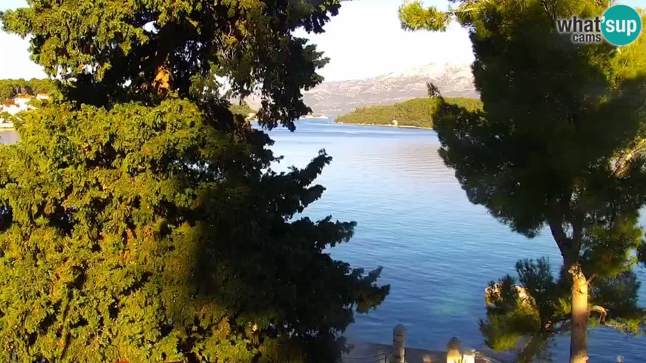 Lumbarda Resort webcam Kurzel