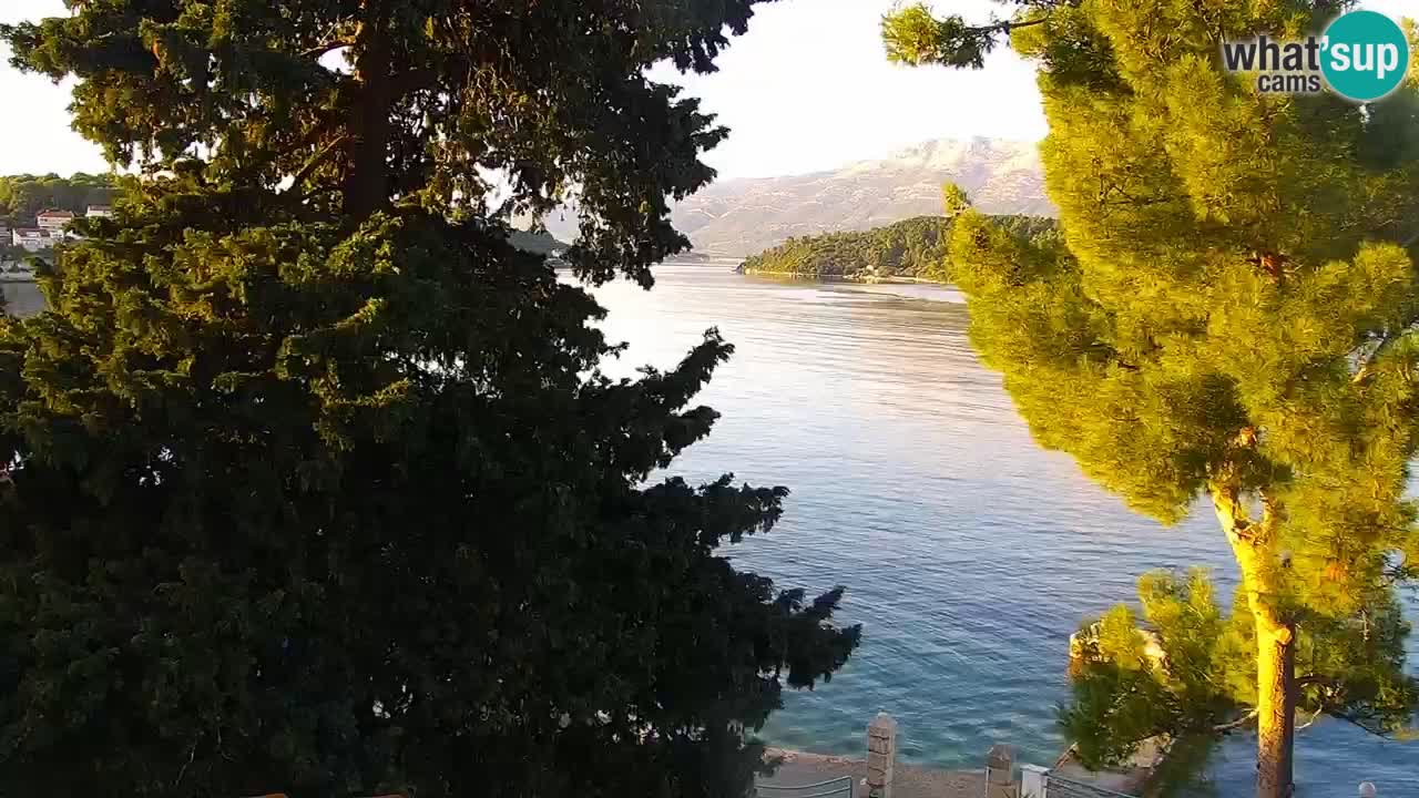 Lumbarda Resort webcam Kurzel
