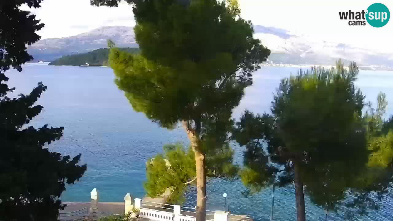 Lumbarda resort Web Kamera Korčula