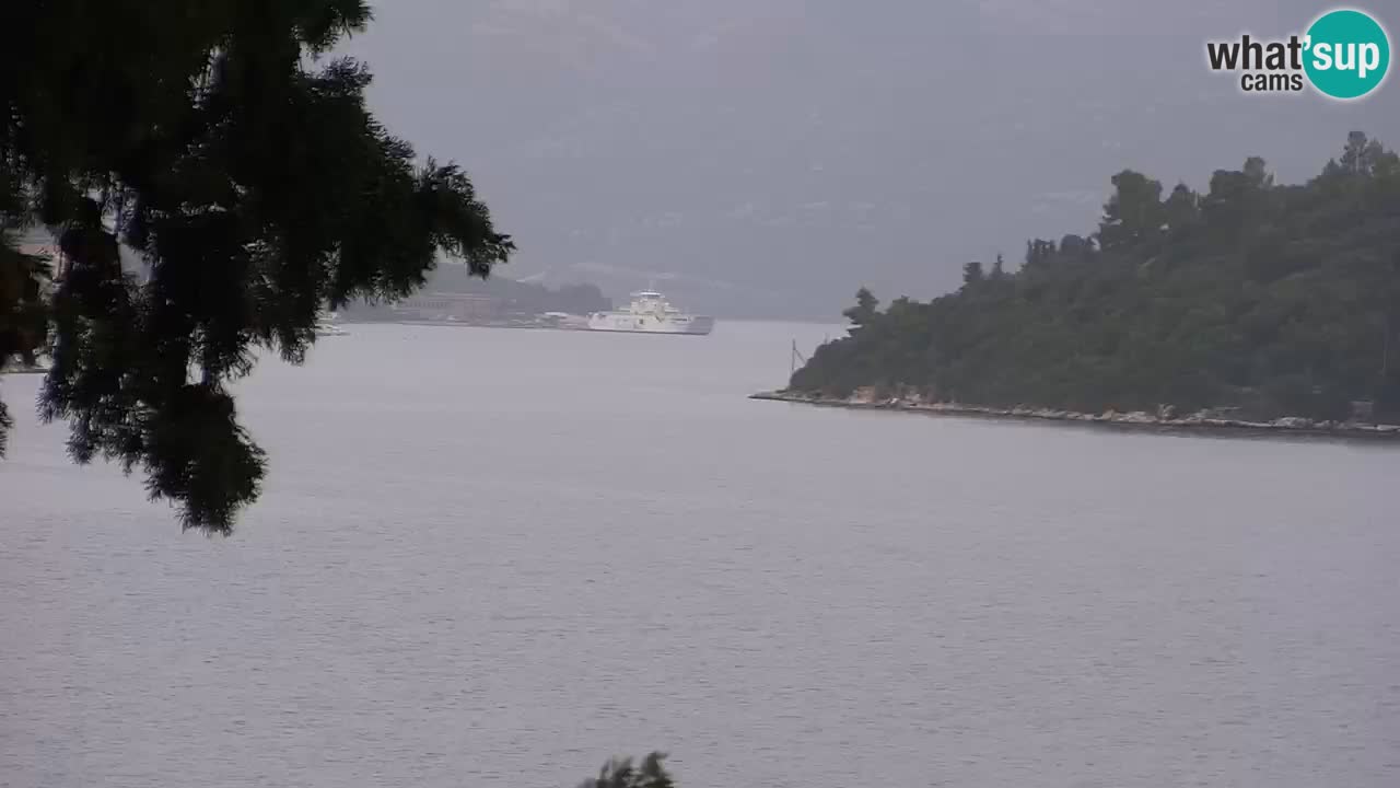 Lumbarda Resort live cam Curzola