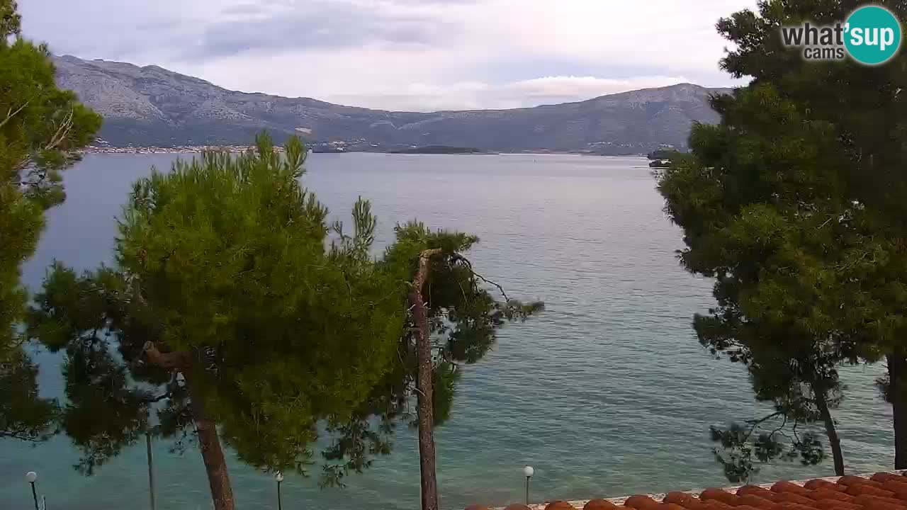 Lumbarda Resort live cam Curzola