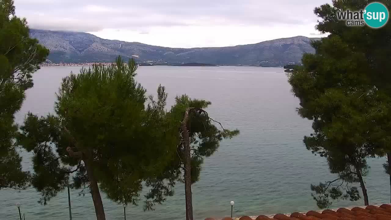 Lumbarda Resort live cam Curzola