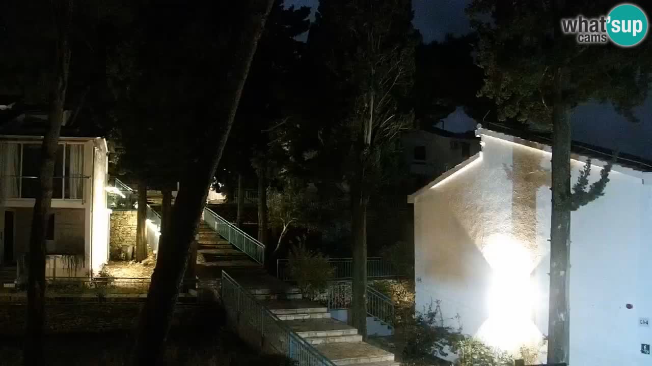 Lumbarda resort Spletna kamera Korčula