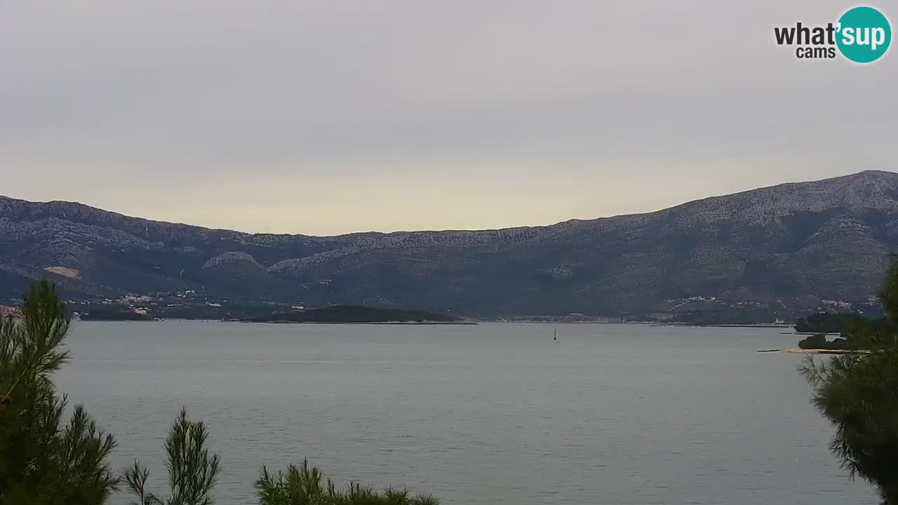 Lumbarda resort Webcam Korčula