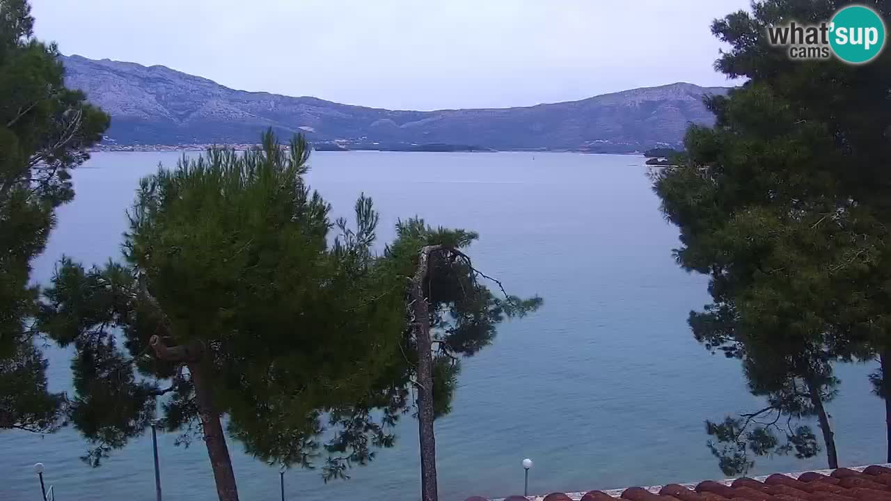 Lumbarda Resort camera en vivo Korčula
