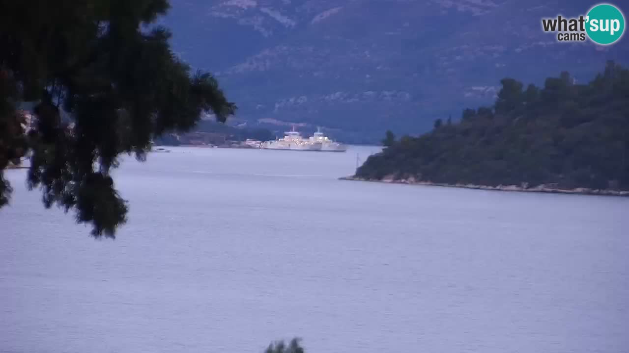 Lumbarda resort – livecam Korčula