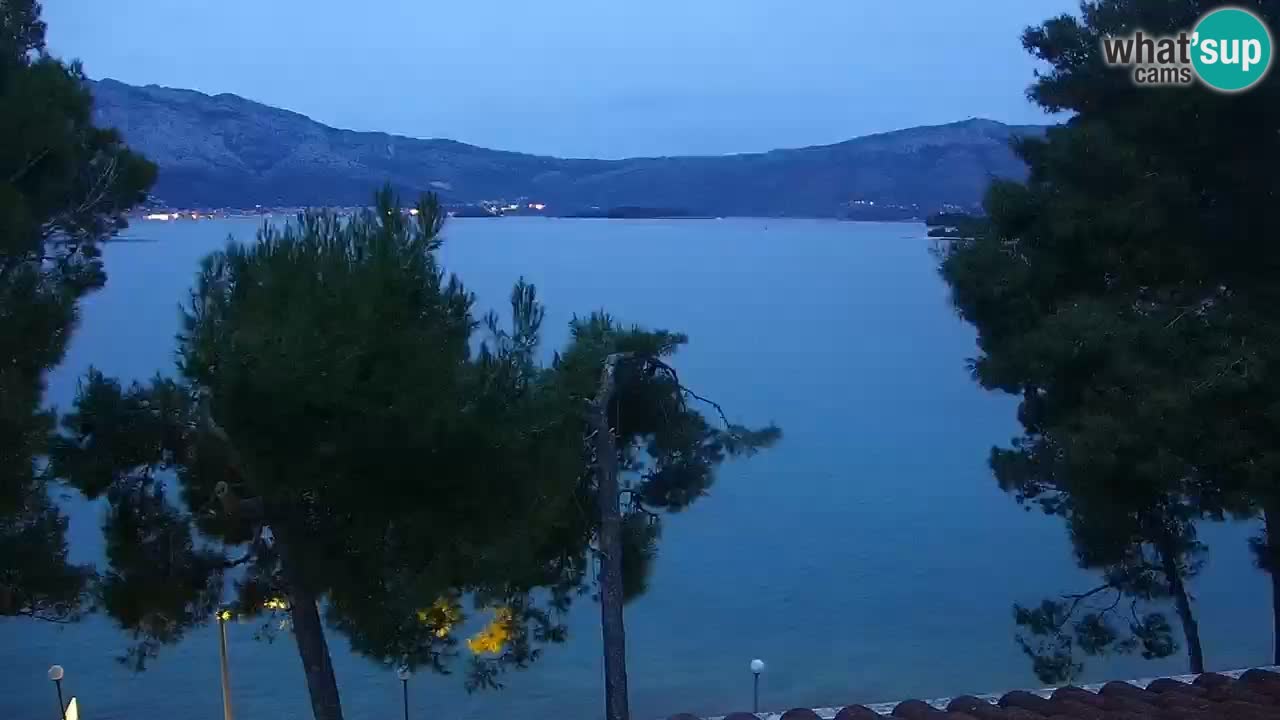 Lumbarda resort Webcam Korčula