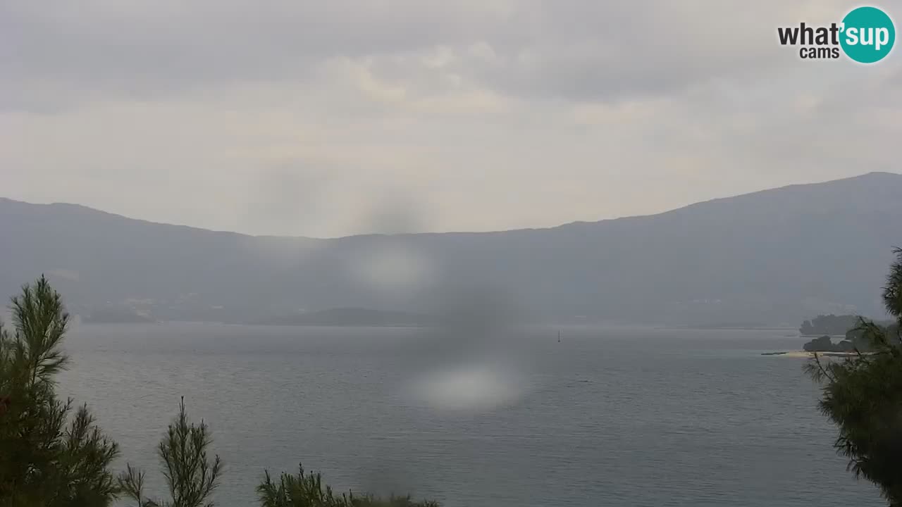 Lumbarda resort Spletna kamera Korčula