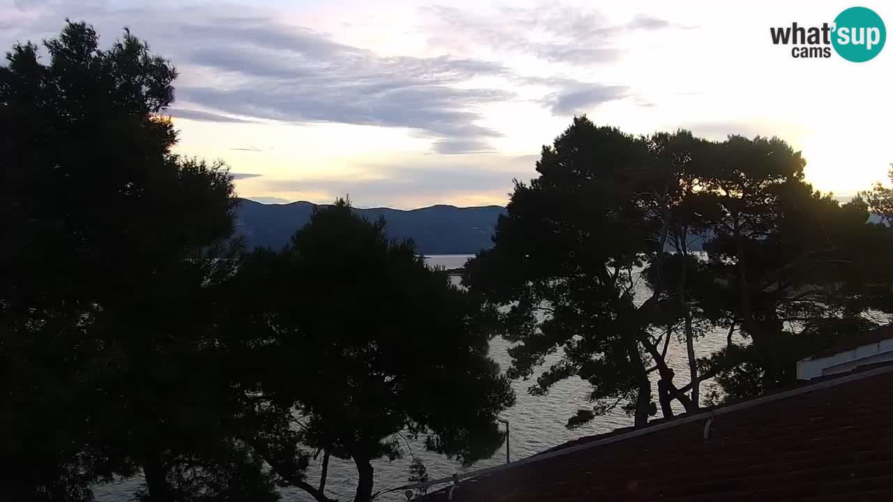 Lumbarda resort Web Kamera Korčula