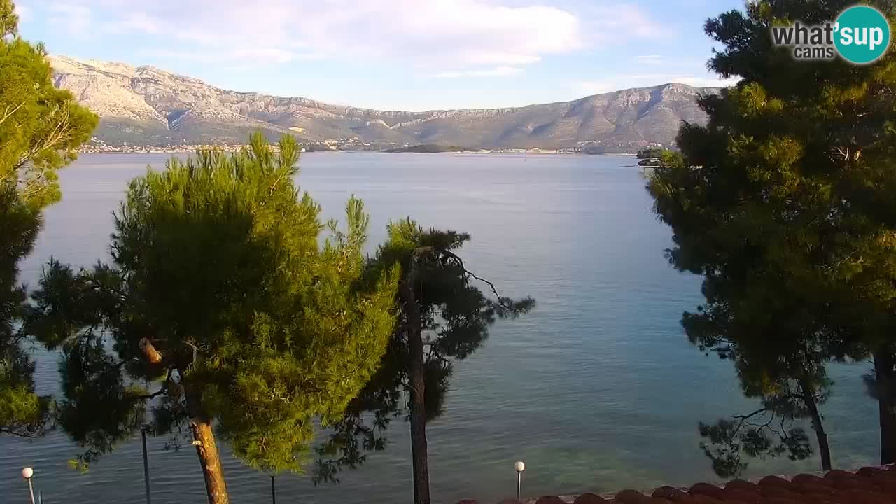 Lumbarda Resort camera en vivo Korčula