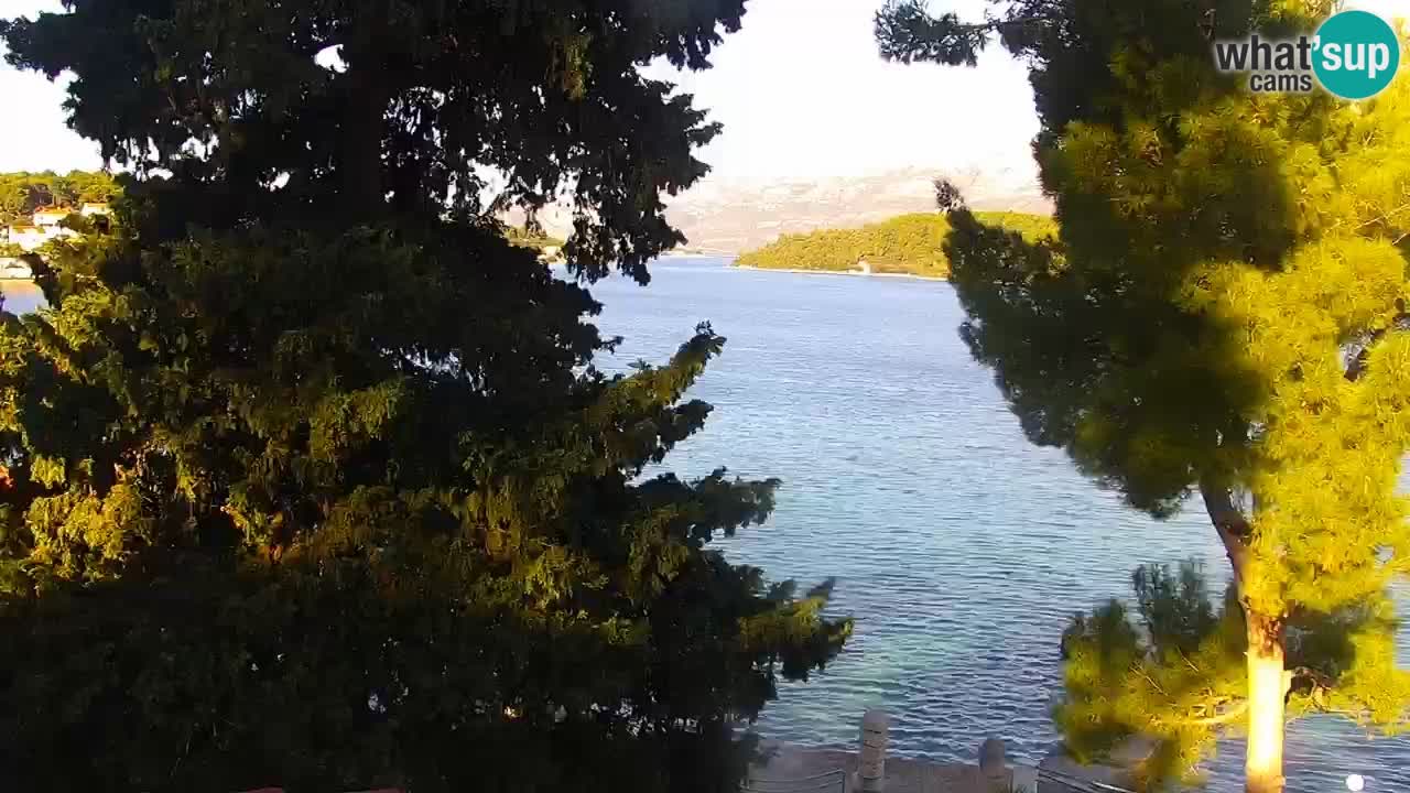 Lumbarda Resort webcam Kurzel