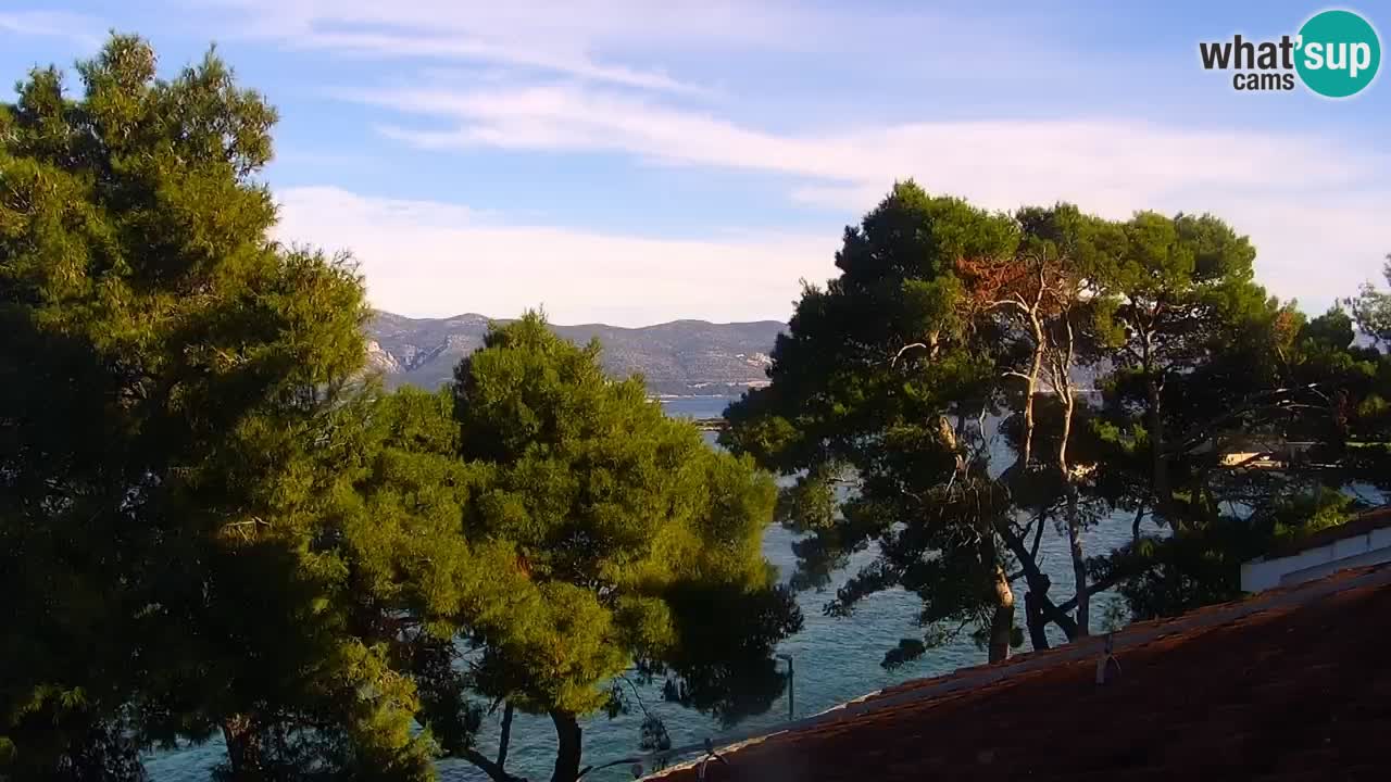 Lumbarda resort Web Kamera Korčula