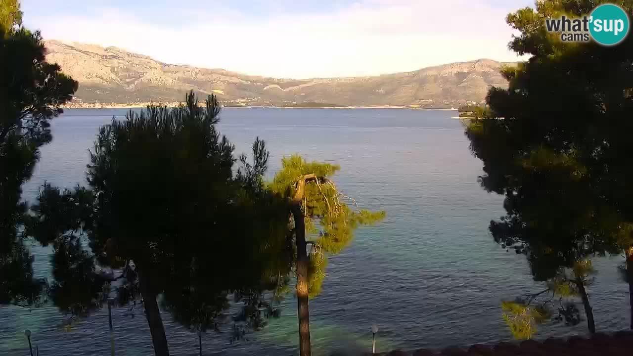Lumbarda resort Webcam Korčula