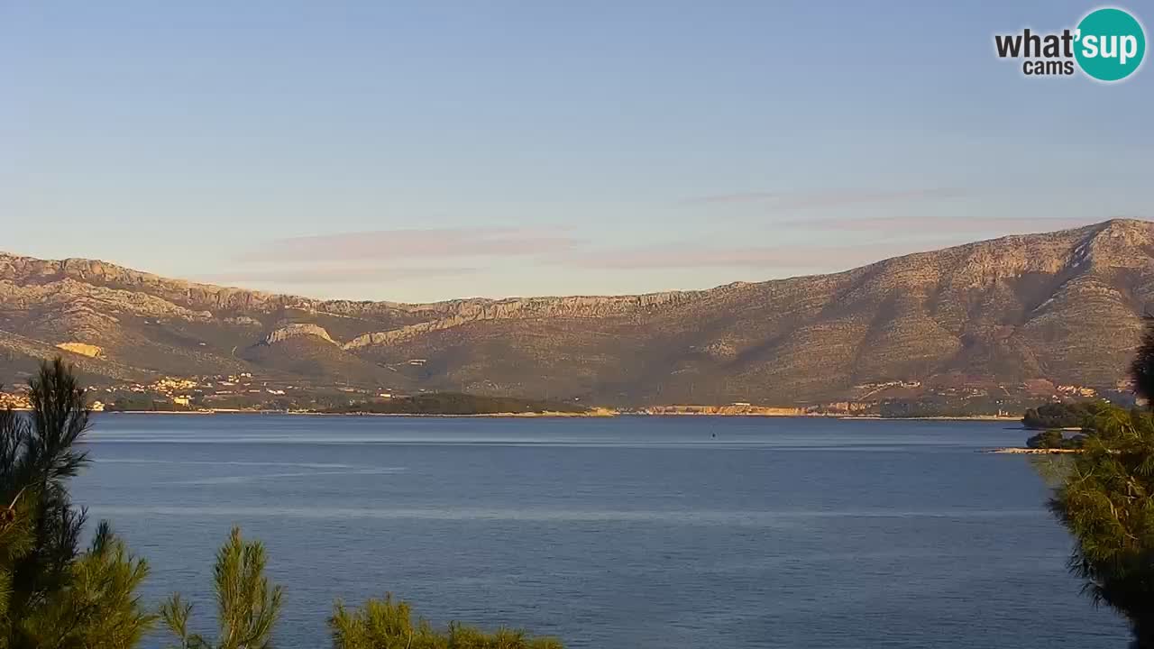 Lumbarda Resort live cam Curzola