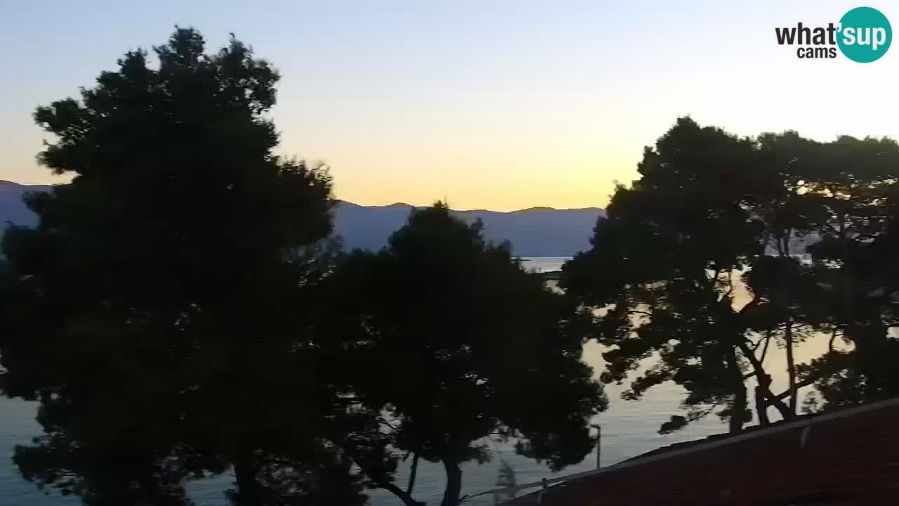 Lumbarda resort Spletna kamera Korčula