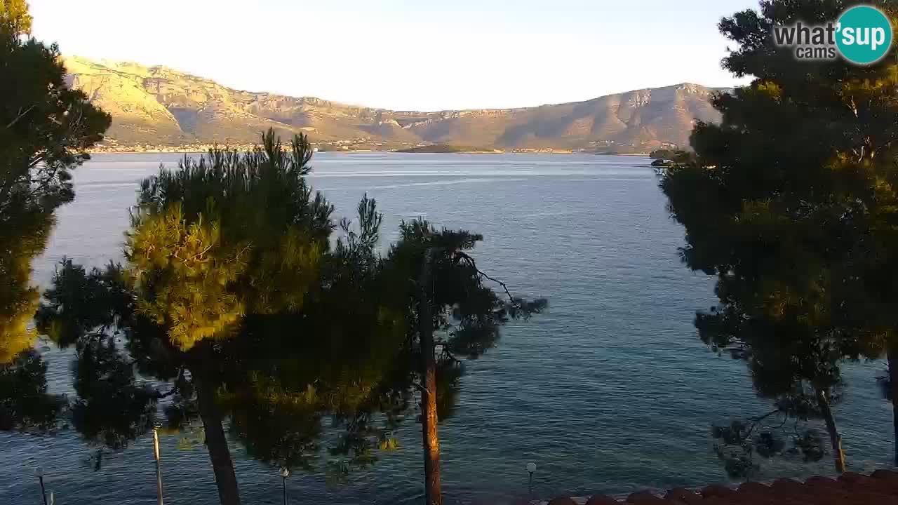 Lumbarda resort – livecam Korčula