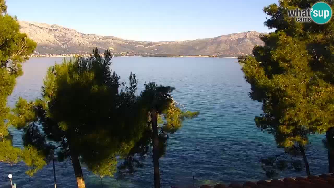 Lumbarda Resort webcam Kurzel