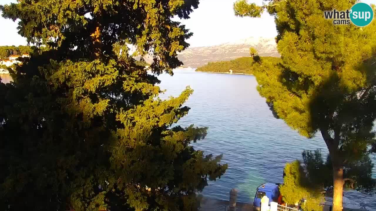 Lumbarda Resort camera en vivo Korčula