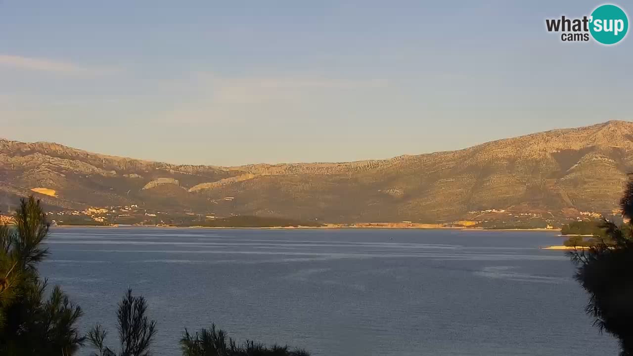 Lumbarda resort Webcam Korčula
