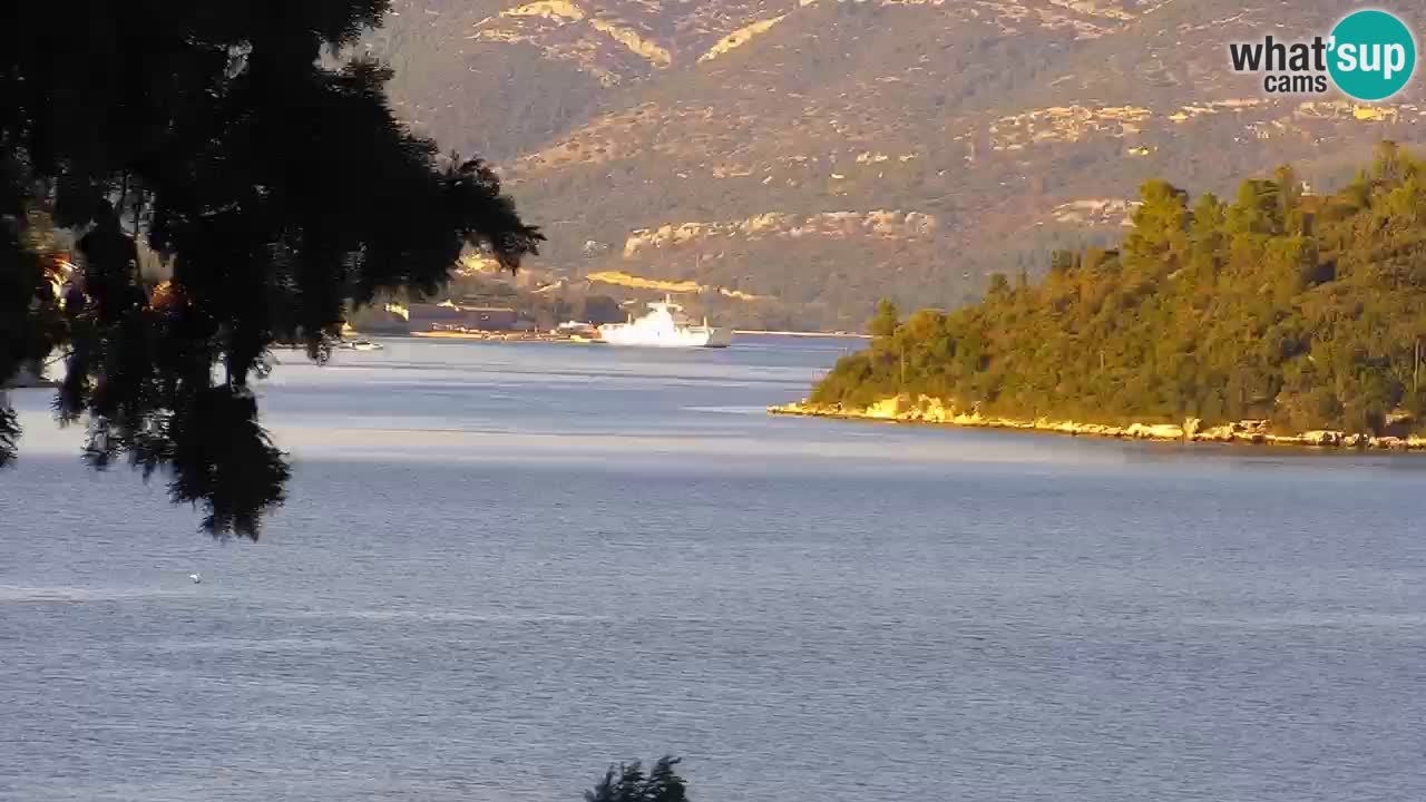 Lumbarda resort Webcam Korčula