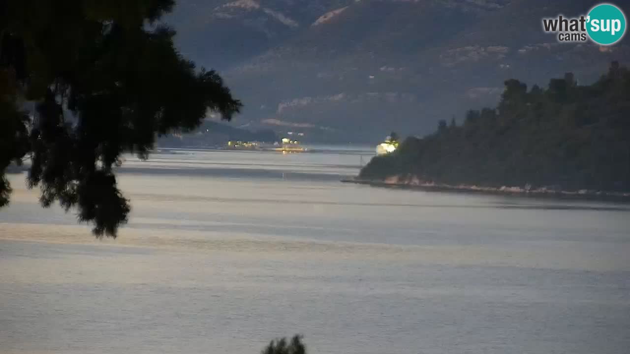 Lumbarda Resort live cam Curzola