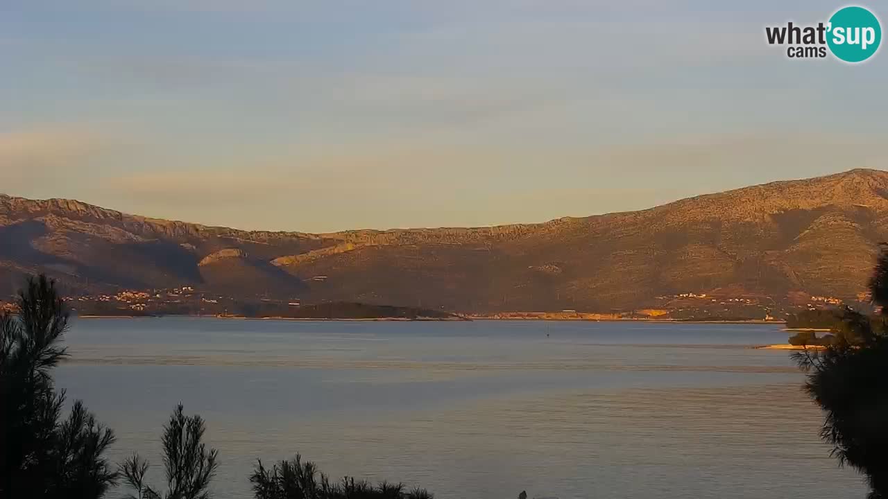 Lumbarda Resort camera en vivo Korčula