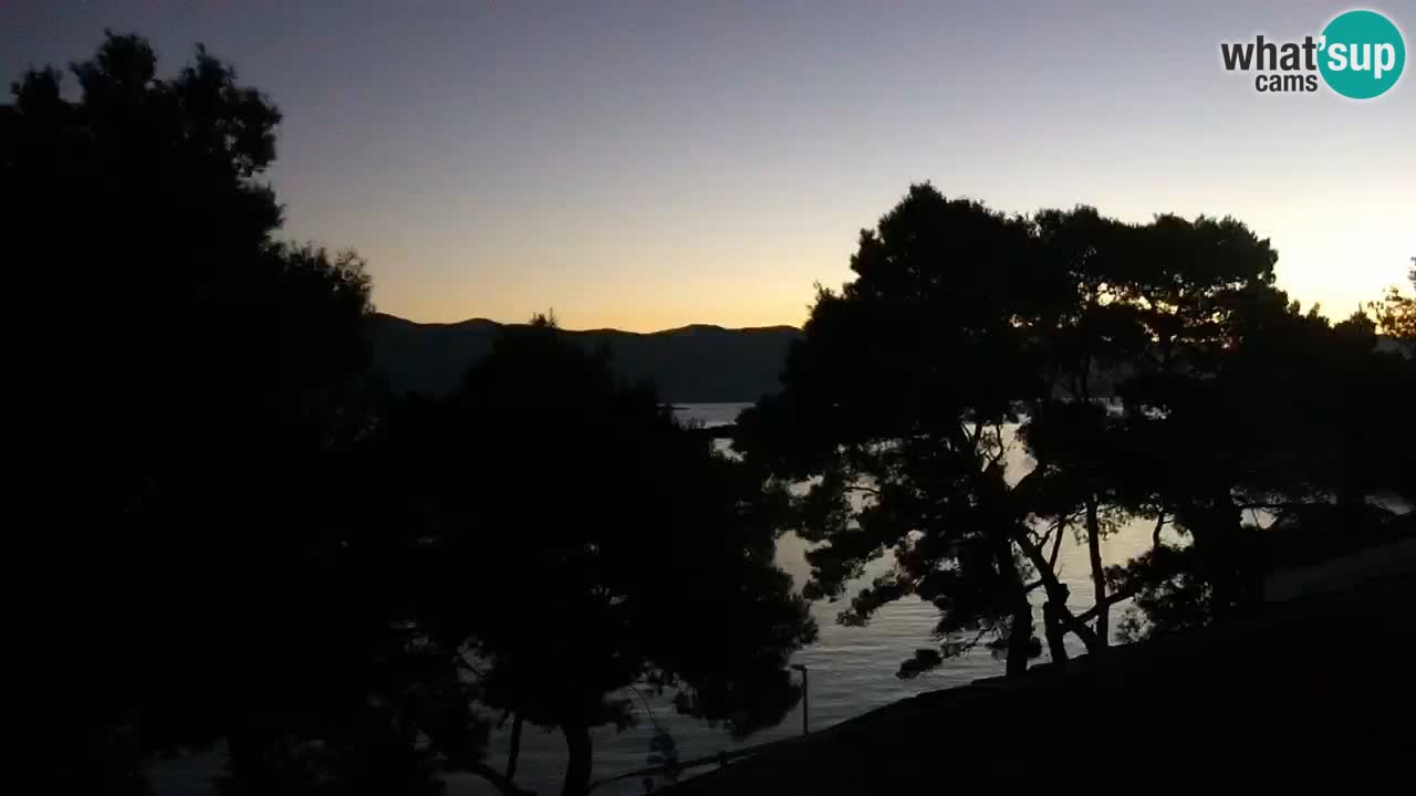 Lumbarda resort Web Kamera Korčula