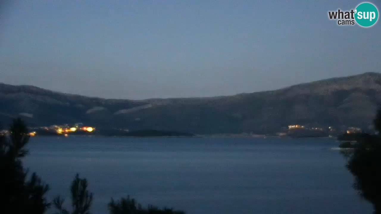 Lumbarda resort Webcam Korčula