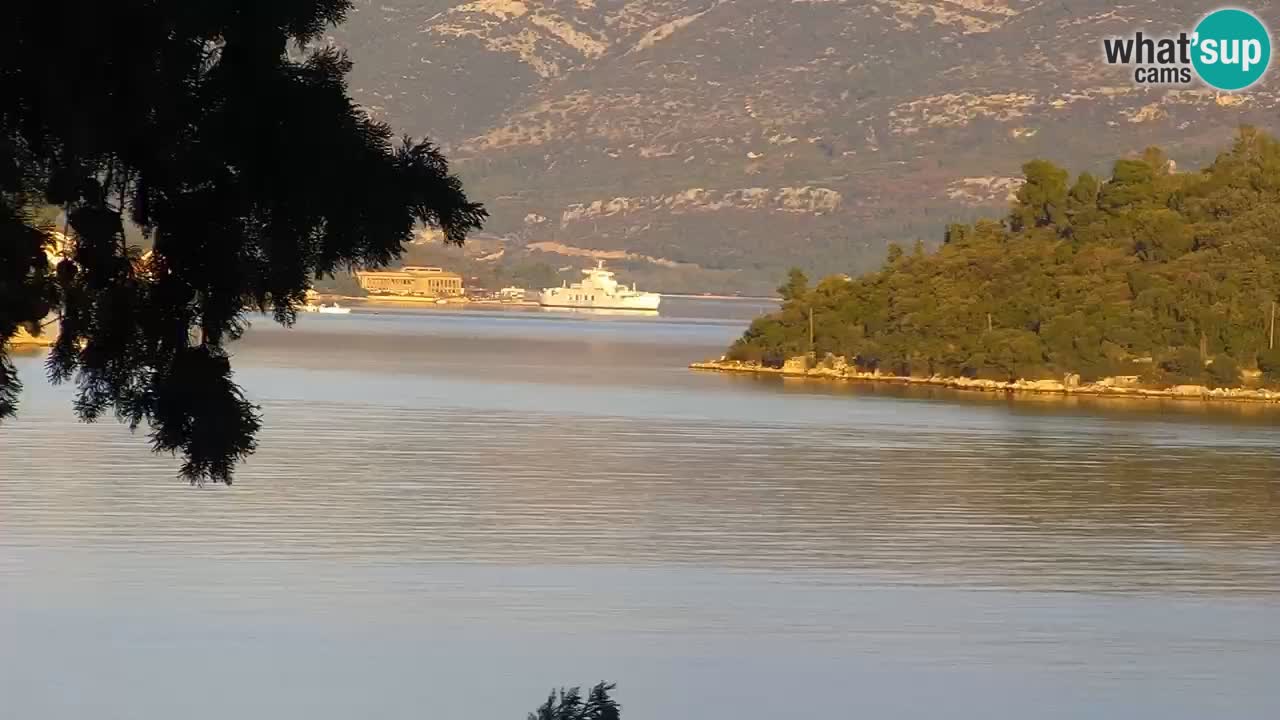 Lumbarda resort – livecam Korčula