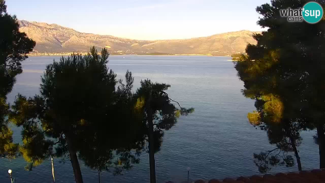 Lumbarda Resort webcam Kurzel
