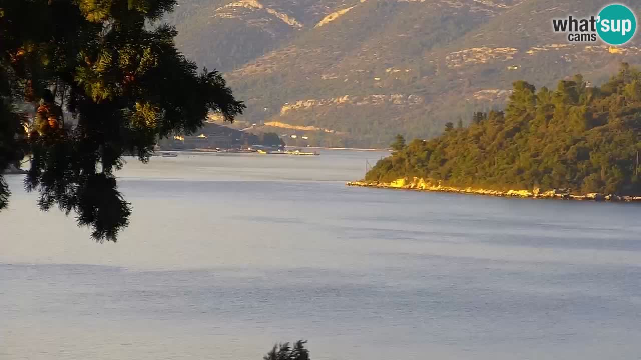 Lumbarda Resort live cam Curzola