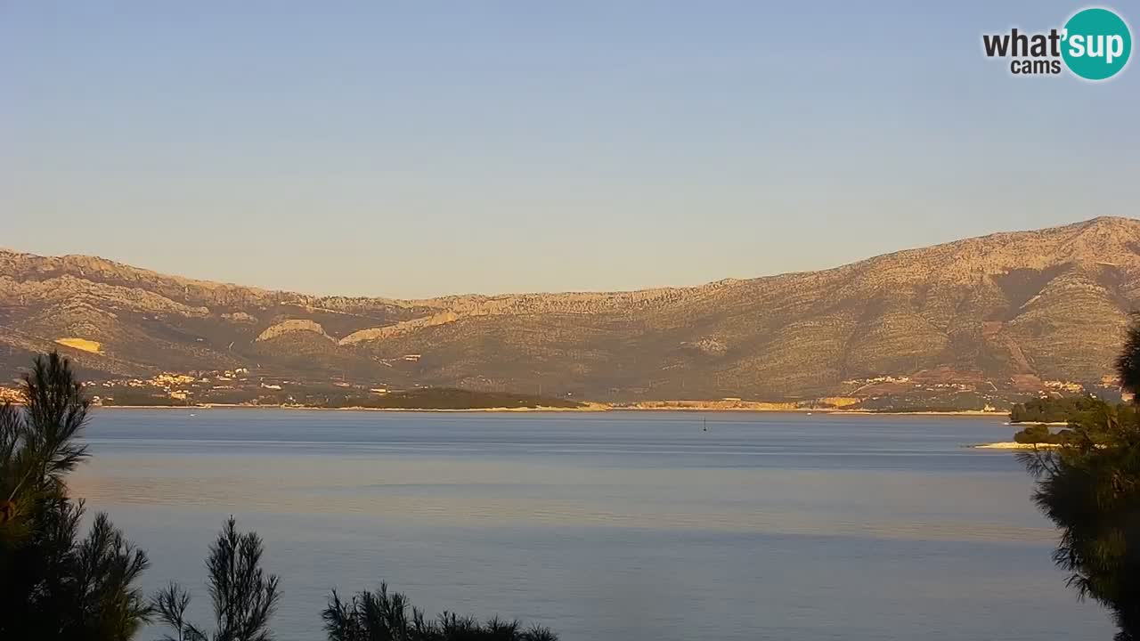 Lumbarda resort Webcam Korčula