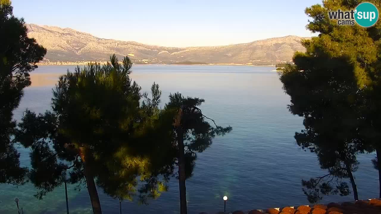 Lumbarda resort – livecam Korčula
