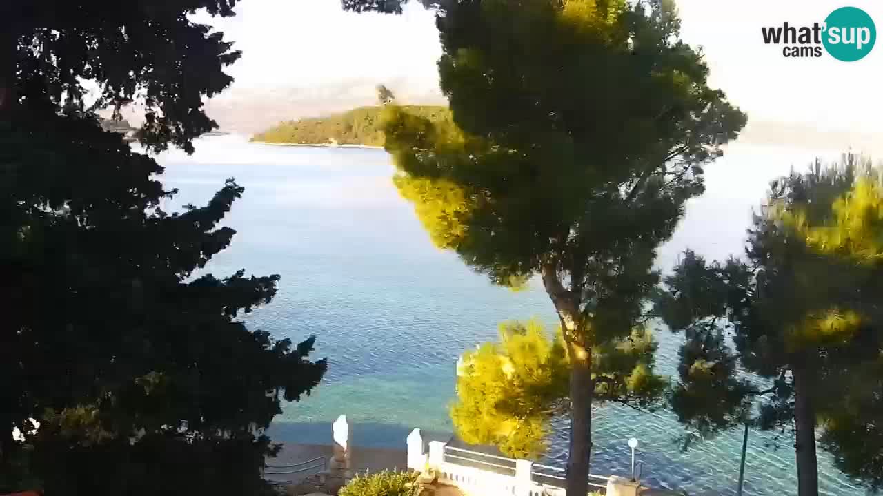 Lumbarda resort – livecam Korčula