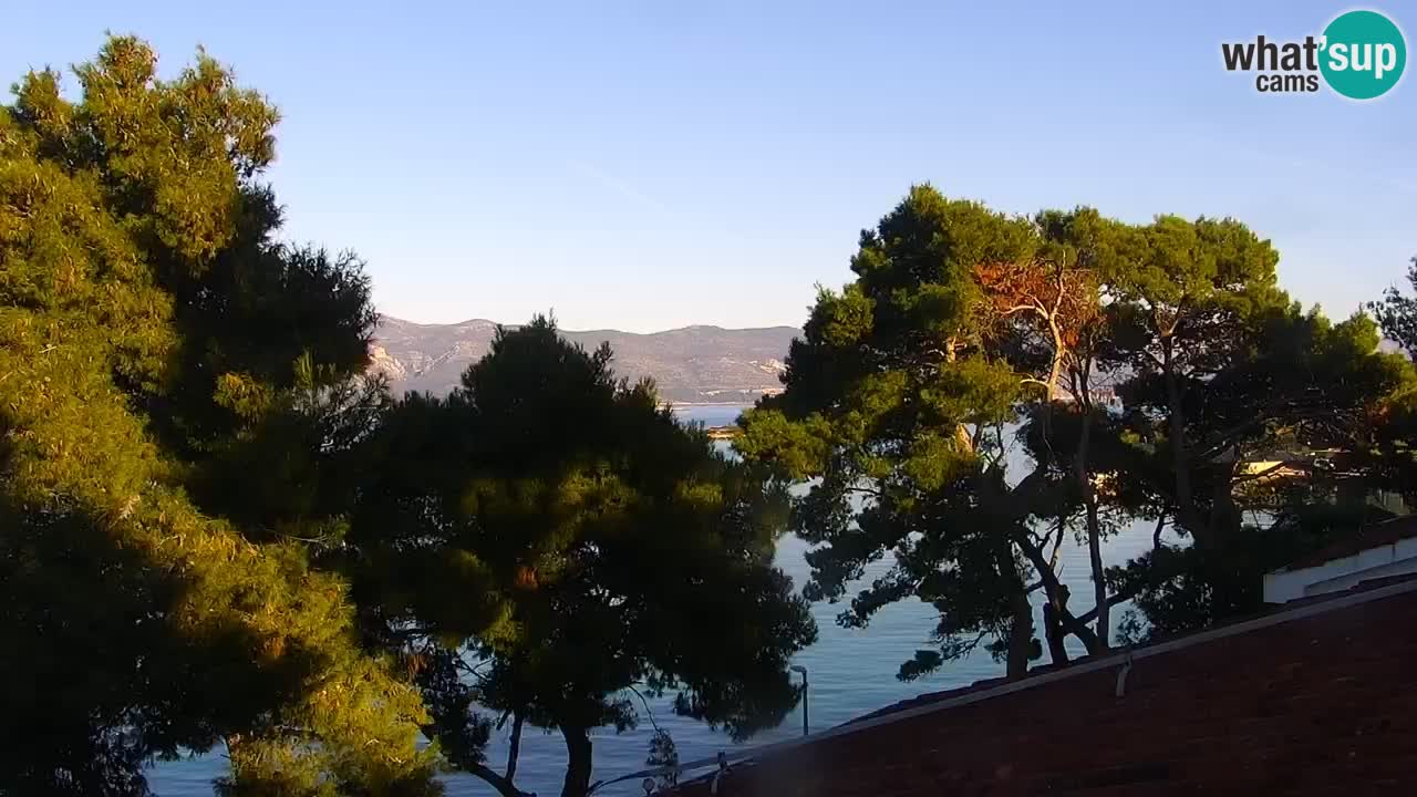 Lumbarda resort Web Kamera Korčula