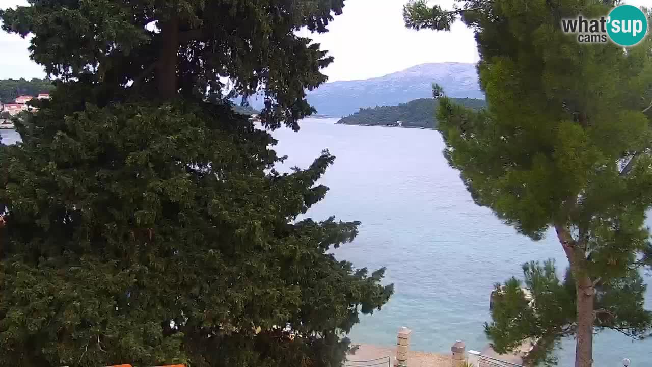 Lumbarda resort – livecam Korčula