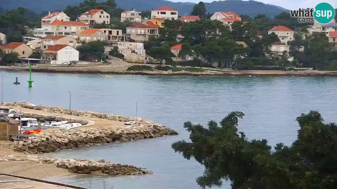 Lumbarda resort Spletna kamera Korčula