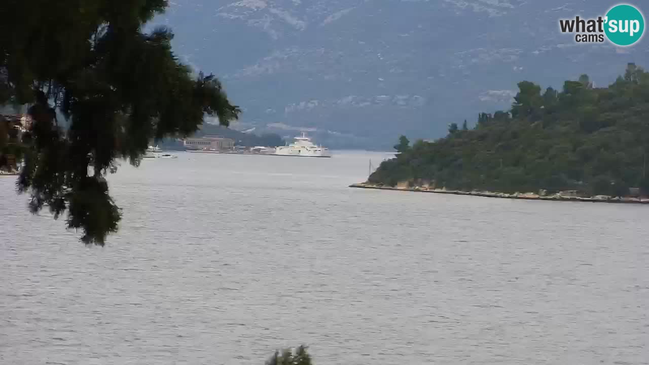 Lumbarda Resort live cam Curzola