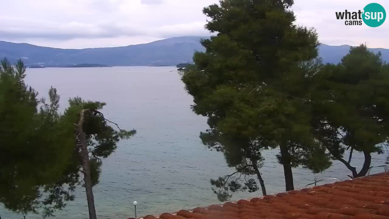 Lumbarda resort Spletna kamera Korčula
