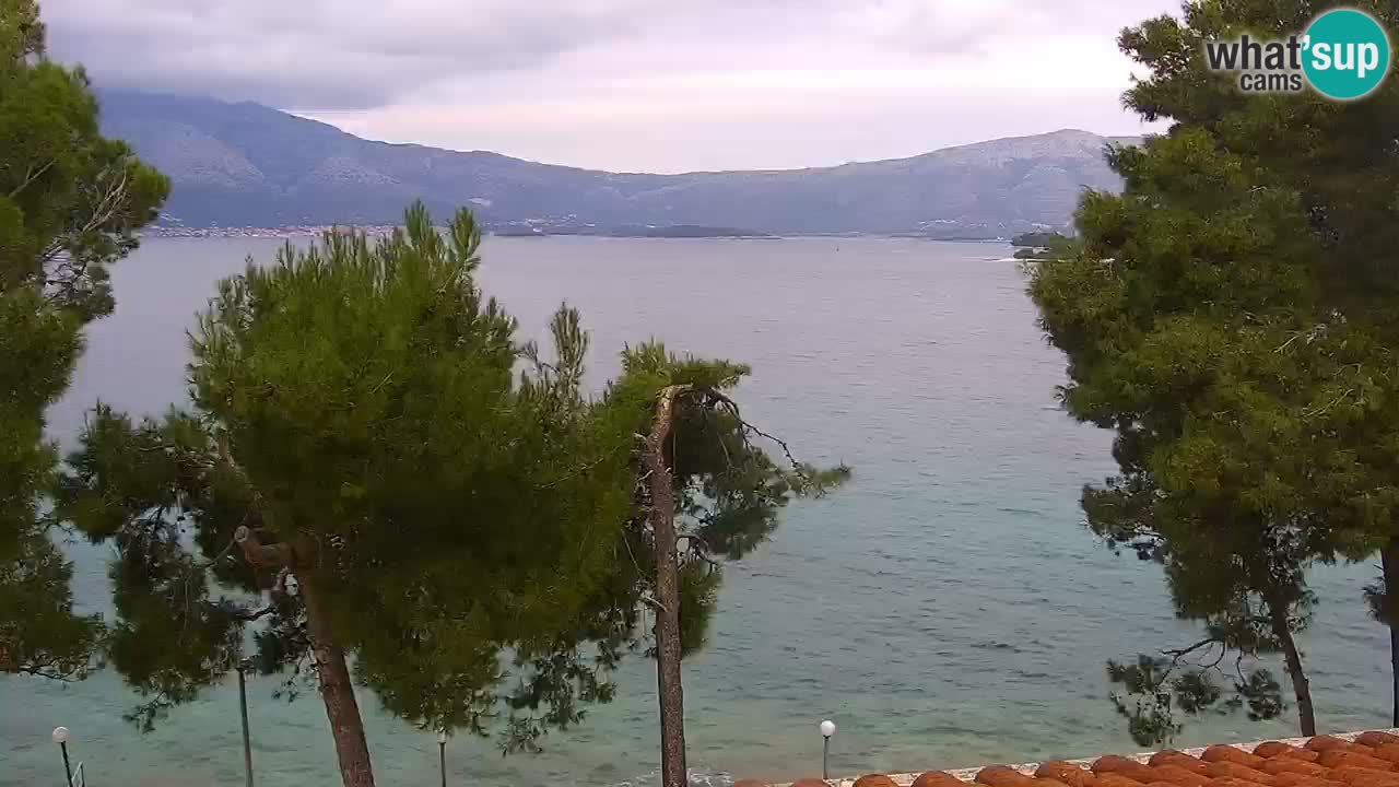 Lumbarda resort – livecam Korčula