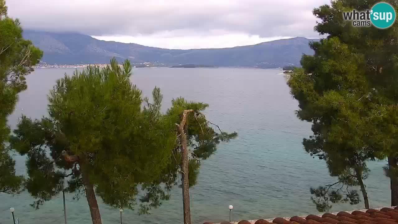 Lumbarda resort Web Kamera Korčula