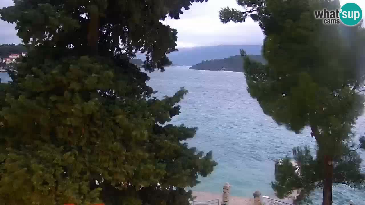 Lumbarda Resort live cam Curzola