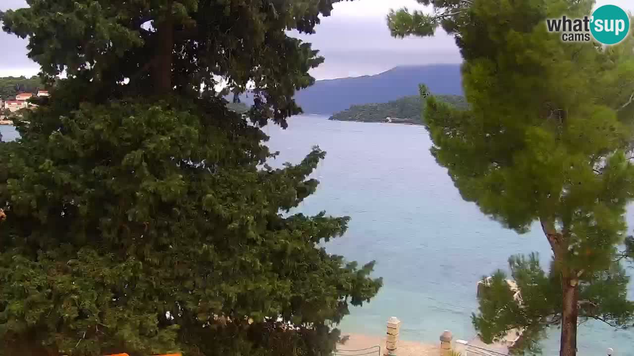 Lumbarda resort Webcam Korčula