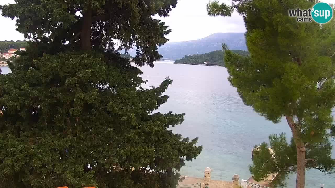 Lumbarda resort Web Kamera Korčula