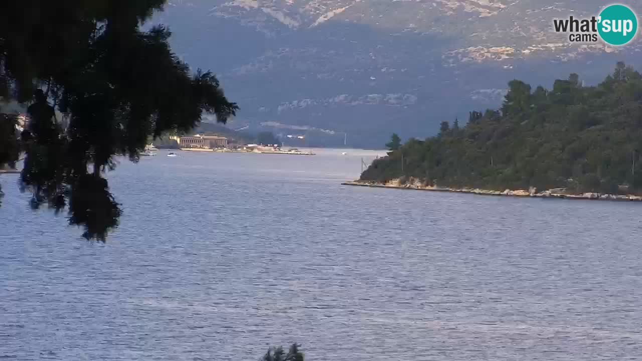 Lumbarda Resort camera en vivo Korčula