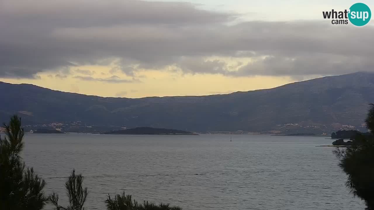 Lumbarda Resort camera en vivo Korčula